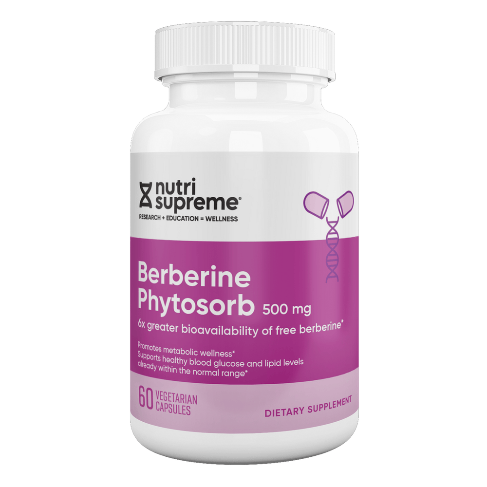 Berberine Phytosorb 500 mg – 60 Vegetarian Capsules