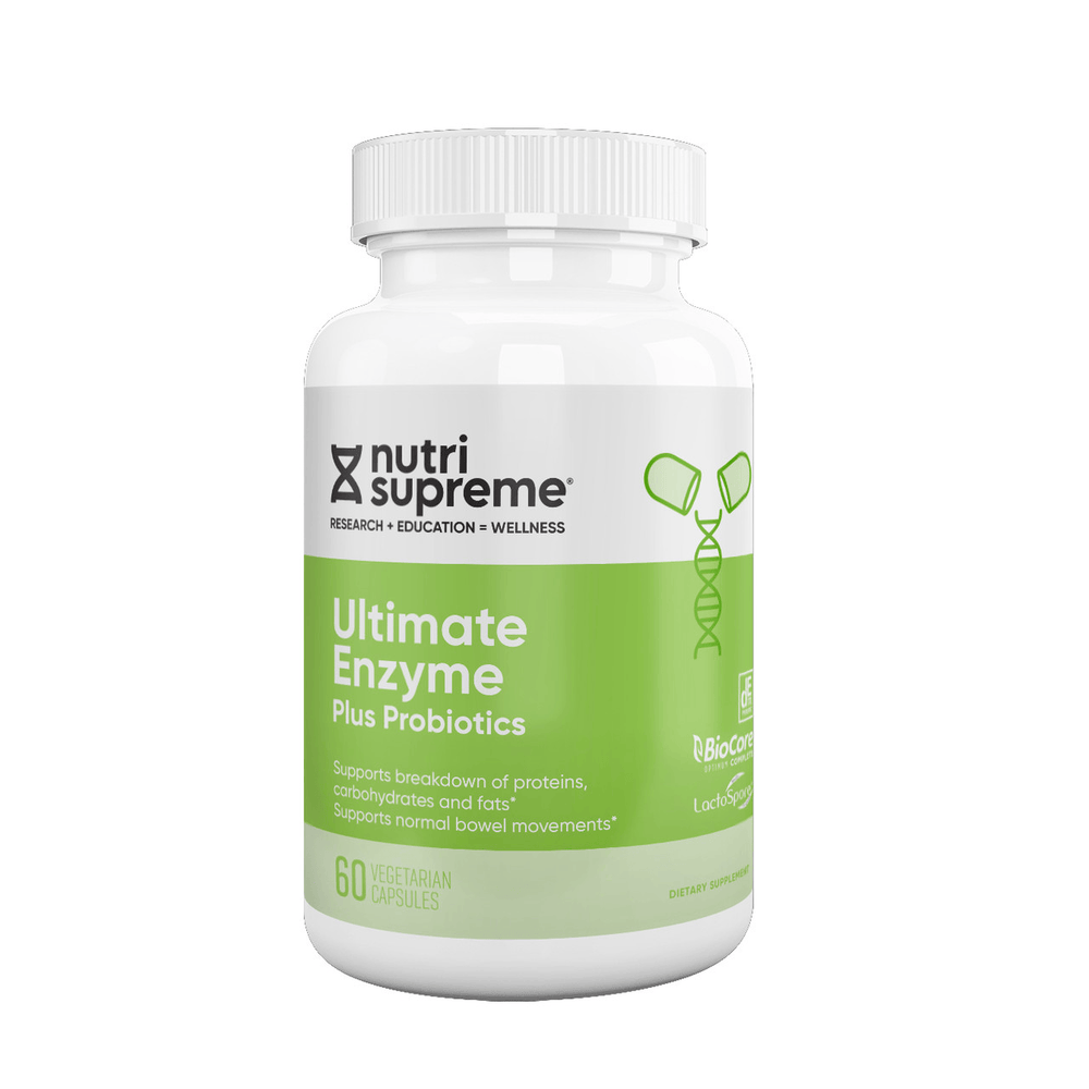 Ultimate Enzyme Plus Probiotics – BioCore® Optimum Complete with LactoSpore® & DE111®