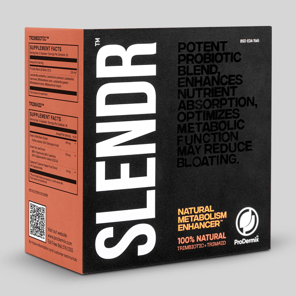 ProDermix SLENDR™ – Natural Metabolism Enhancer Kit (TrimBiotic + TrimAid)