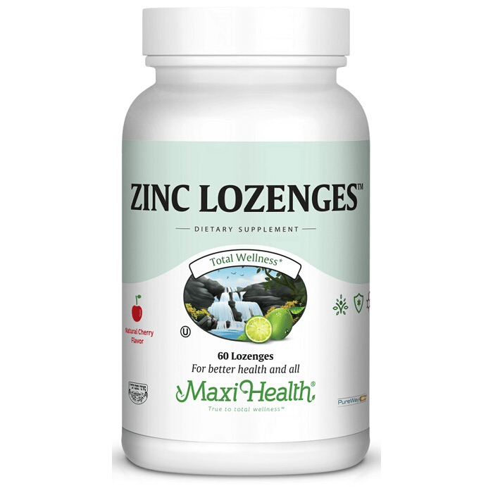 Zinc Lozenges™ – Zinc & Vitamin C Natural Cherry Flavor