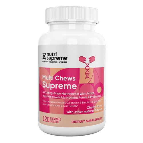 Multi Chews Supreme – Children's Chewable Multivitamin with Probiotics & Vitamin K2