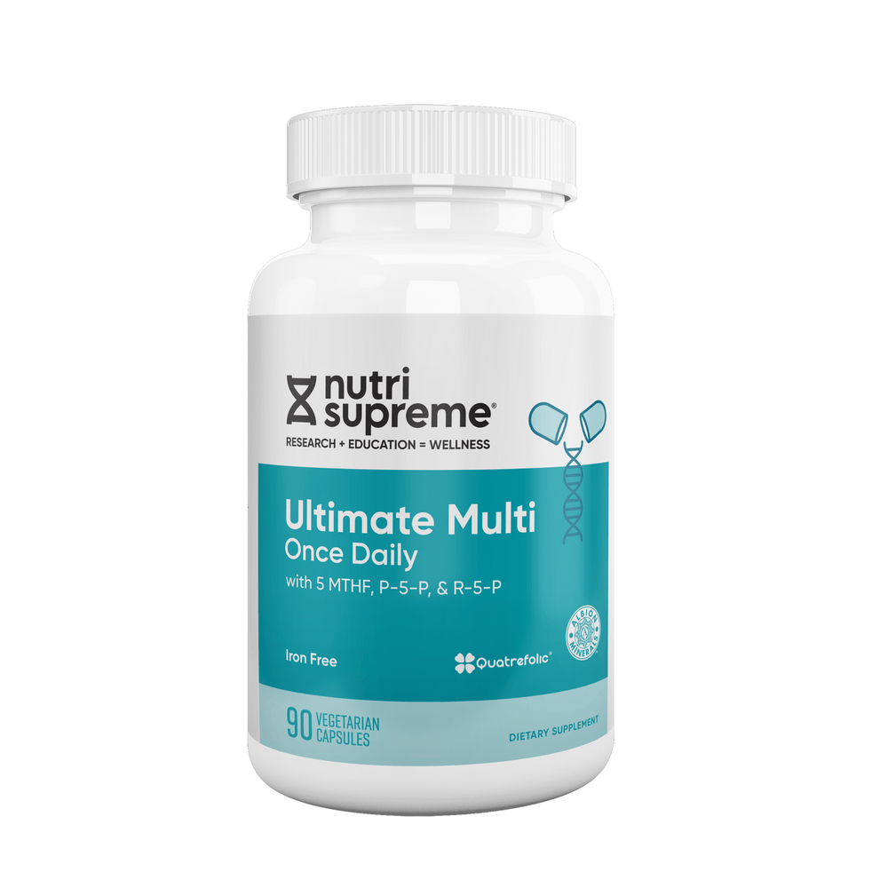 Ultimate Multi Once Daily – Iron Free, with 5-MTHF, P-5-P & R-5-P