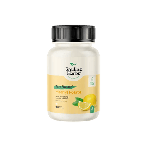 Pure Harvest Methyl Folate 1mg – Active Bioavailable Folate for Brain & Mood