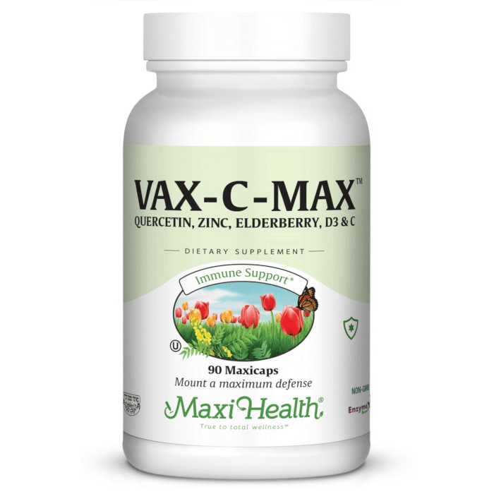 Vax-C-Max™ – Quercetin with Zinc, Elderberry, D3 & Vitamin C