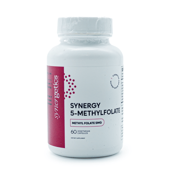 Synergetics Synergy 5-Methylfolate 5mg – Active Methyl Folate for Brain & Methylation Support