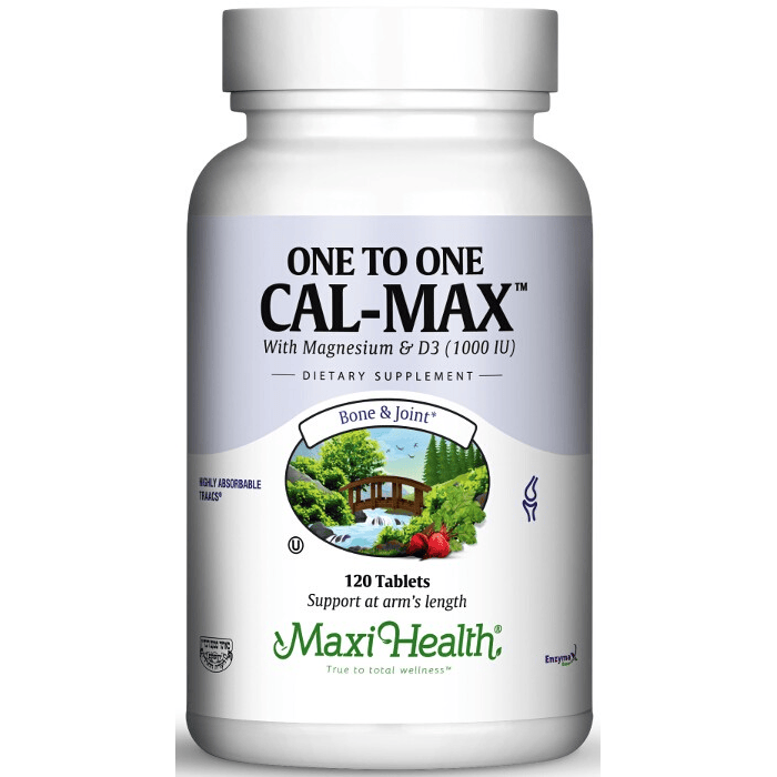 Maxi Health One to One Cal-Max™ – Calcium, Magnesium & Vitamin D3