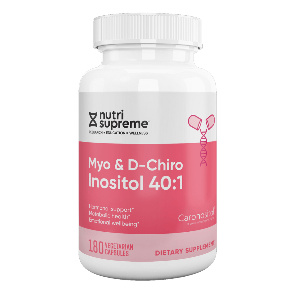 Myo & D-Chiro Inositol 40:1 – with Caronositol™ for Hormonal, Metabolic & Emotional Support