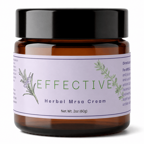 EFFECTIVE – Herbal MRSA Cream, All-Natural Relief from MRSA (1 oz / 30 ml)