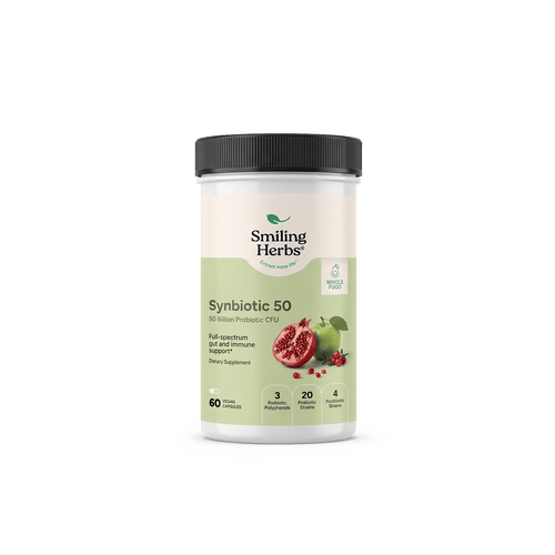 Synbiotic 50 – 50 Billion CFU Full-Spectrum Gut & Immune Support
