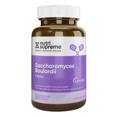 Saccharomyces Boulardii 5 Billion – 60 Vegetarian Capsules