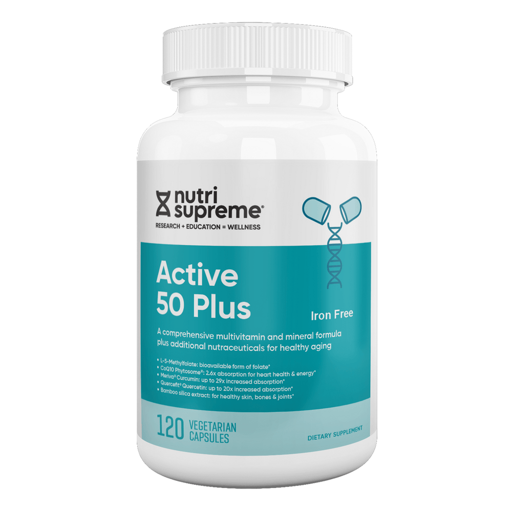 Active 50 Plus – Advanced Multivitamin & Nutraceutical Formula