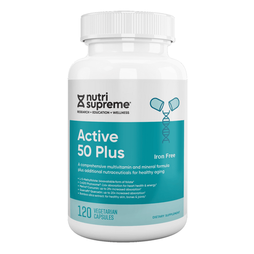 Active 50 Plus – Advanced Multivitamin & Nutraceutical Formula