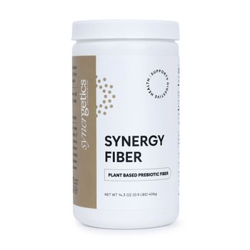 Synergetics Synergy Fiber – Plant-Based Prebiotic Acacia Fiber Powder, 60 Servings