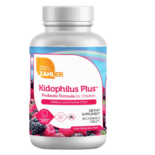 Zahler Kidophilus Plus™ – Children's Chewable Probiotic Formula (1 Billion CFU |