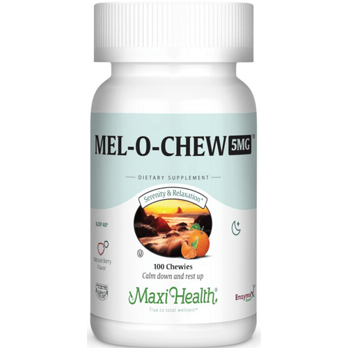 Mel-O-Chew™ 5mg – Chewable Melatonin Sleep Aid, Natural Berry Flavor