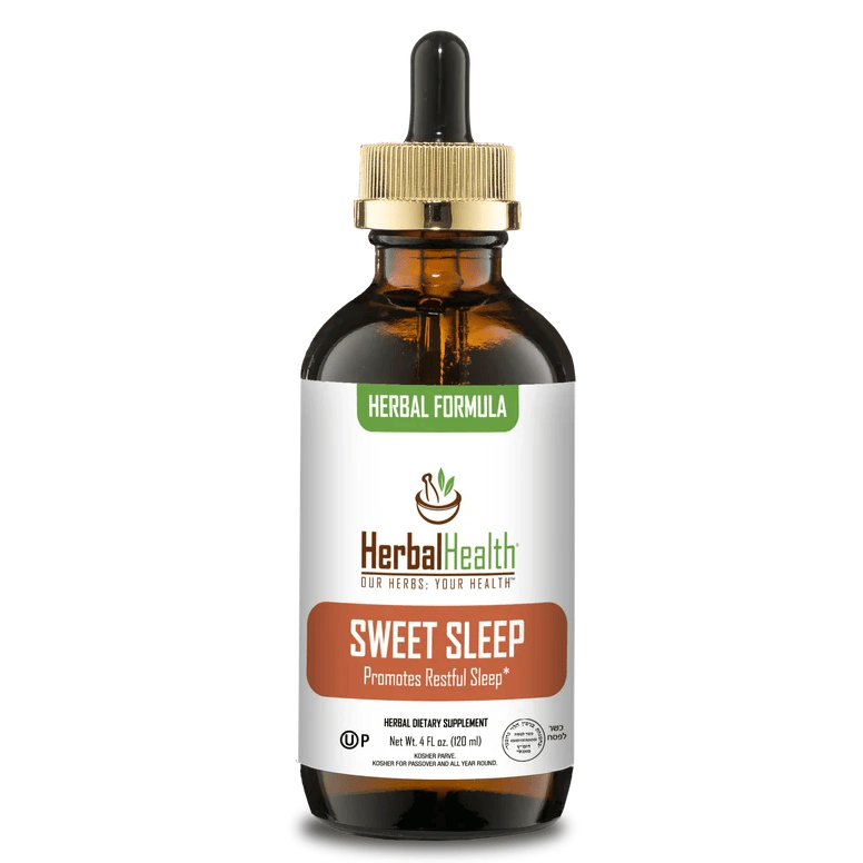 Herbal Health Sweet Sleep – Organic Herbal Formula for Restful, Deep Quality Sleep, 4 fl. oz. (120 ml)