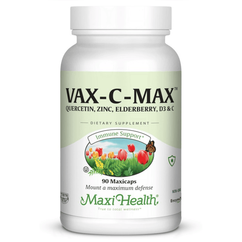 Vax-C-Max™ – Quercetin with Zinc, Elderberry, D3 & Vitamin C