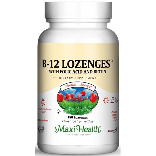 B-12 Lozenges™ with Folic Acid and Biotin