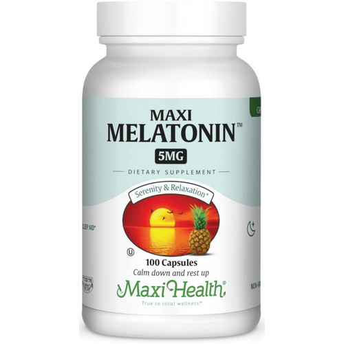 Maxi Melatonin™ 5mg – Melatonin Sleep Support Capsules