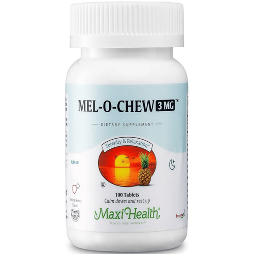 Mel-O-Chew™ 3mg – Chewable Melatonin Sleep Aid, Natural Berry Flavor