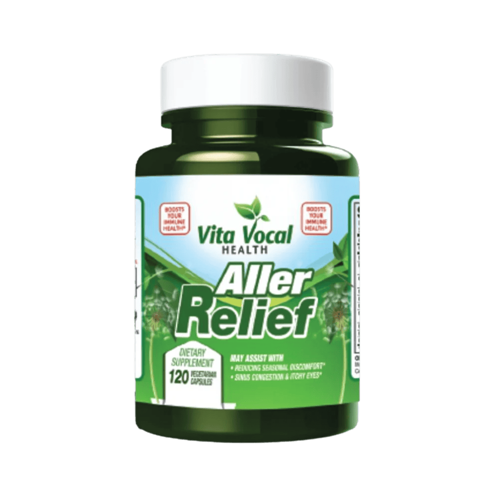Aller Relief – Natural Seasonal Allergy & Immune Support | 120 Vcaps