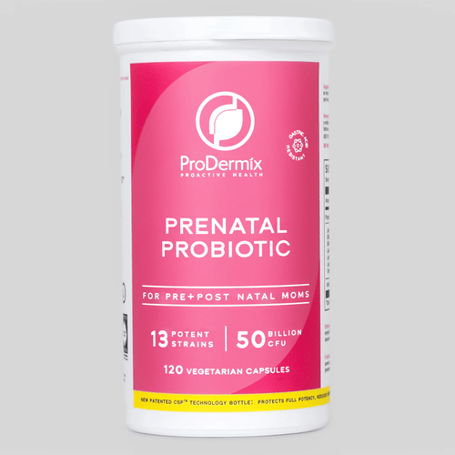 ProDermix Prenatal Probiotic – For Pre & Post Natal Moms (13 Strains | 50 Billion CFU)