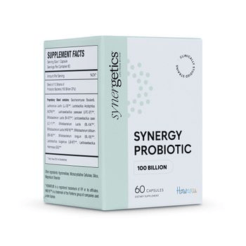 Synergetics Synergy Probiotic 100 Billion – 12 Clinically Studied Strains