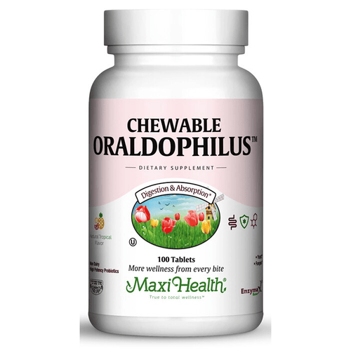 Chewable Oraldophilus™ – Tropical Flavored Probiotic Chewable Tablets