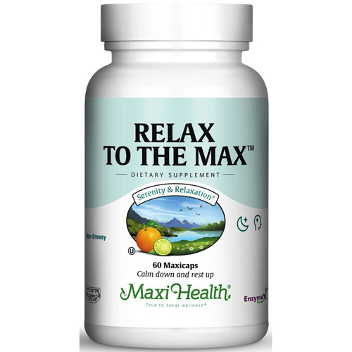Maxi Health Relax to the Max™ – Serenity & Relaxation Support | Non-Drowsy (60 Capsules)