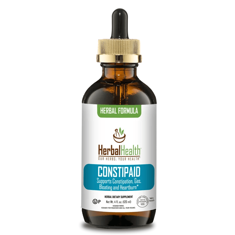 Herbal Health Constipaid – Organic Herbal Formula for Digestive Comfort & Natural Elimination, 4 fl. oz. (120 ml)