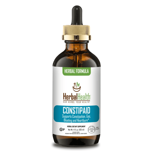 Herbal Health Constipaid – Organic Herbal Formula for Digestive Comfort & Natural Elimination, 4 fl. oz. (120 ml)