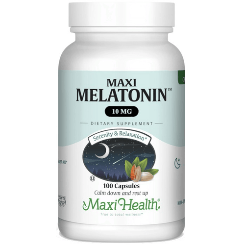 Maxi Melatonin™ 10mg – Melatonin Sleep Support Capsules