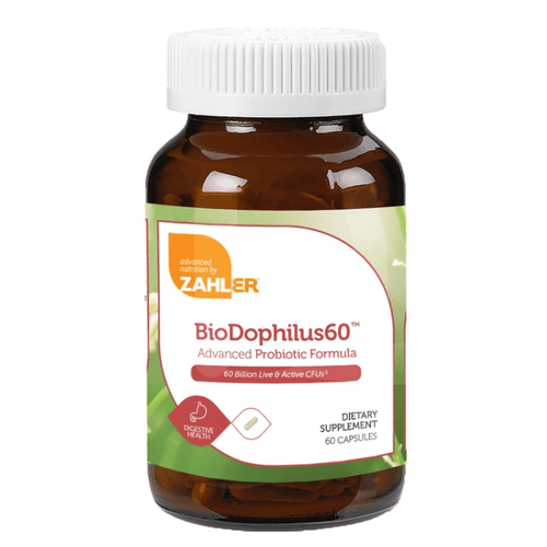 Zahler BioDophilus60™ – Advanced Probiotic Formula (60 Billion CFU | 11 Strains |