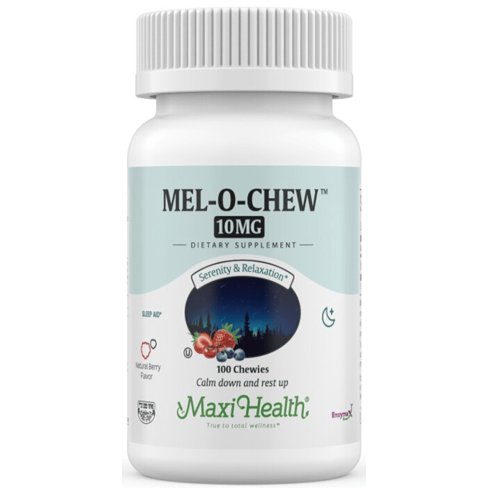 Mel-O-Chew™ 10mg – Chewable Melatonin Sleep Aid, Natural Berry Flavor