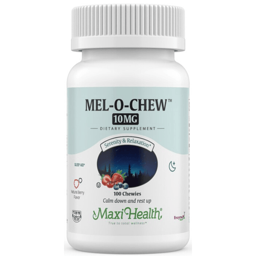 Mel-O-Chew™ 10mg – Chewable Melatonin Sleep Aid, Natural Berry Flavor