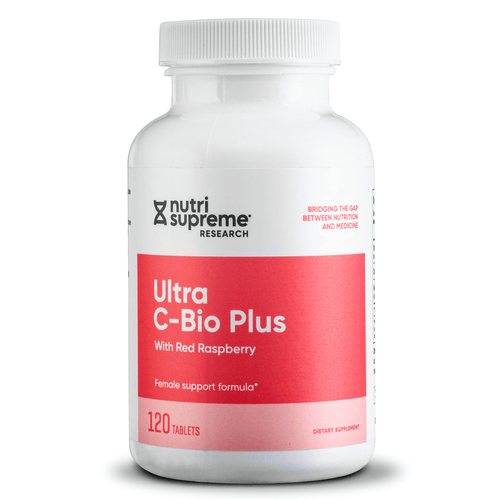 Ultra C-Bio Plus with Red Raspberry – Female Support Formula with Vitamin C & Bioflavonoids