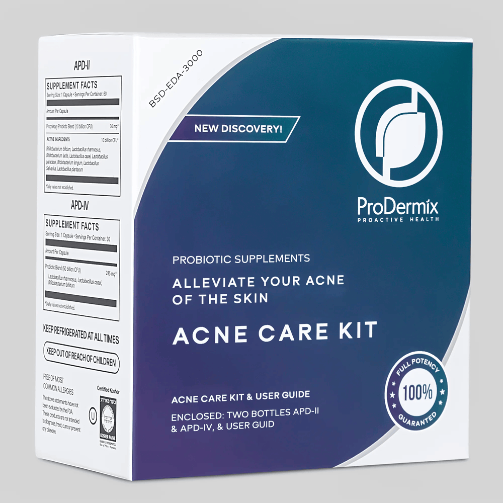 ProDermix Acne Care Kit – Probiotic Supplement (APD-II & APD-IV)