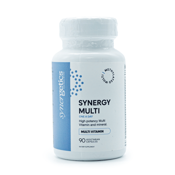 Synergetics Synergy Multi – High-Potency Methylated Multivitamin & Mineral, Once Daily, 90 Capsules