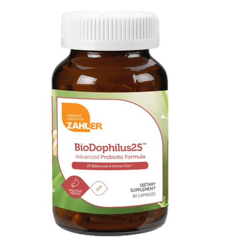 Zahler BioDophilus25™ – Advanced Probiotic Formula (25 Billion CFU | 11 Strains |