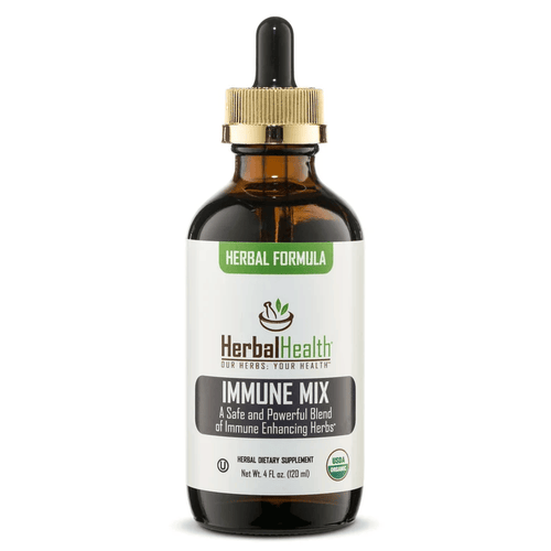 Herbal Health Immune Mix – Organic Herbal Immune Support Blend, 4 fl. oz. (120 ml)
