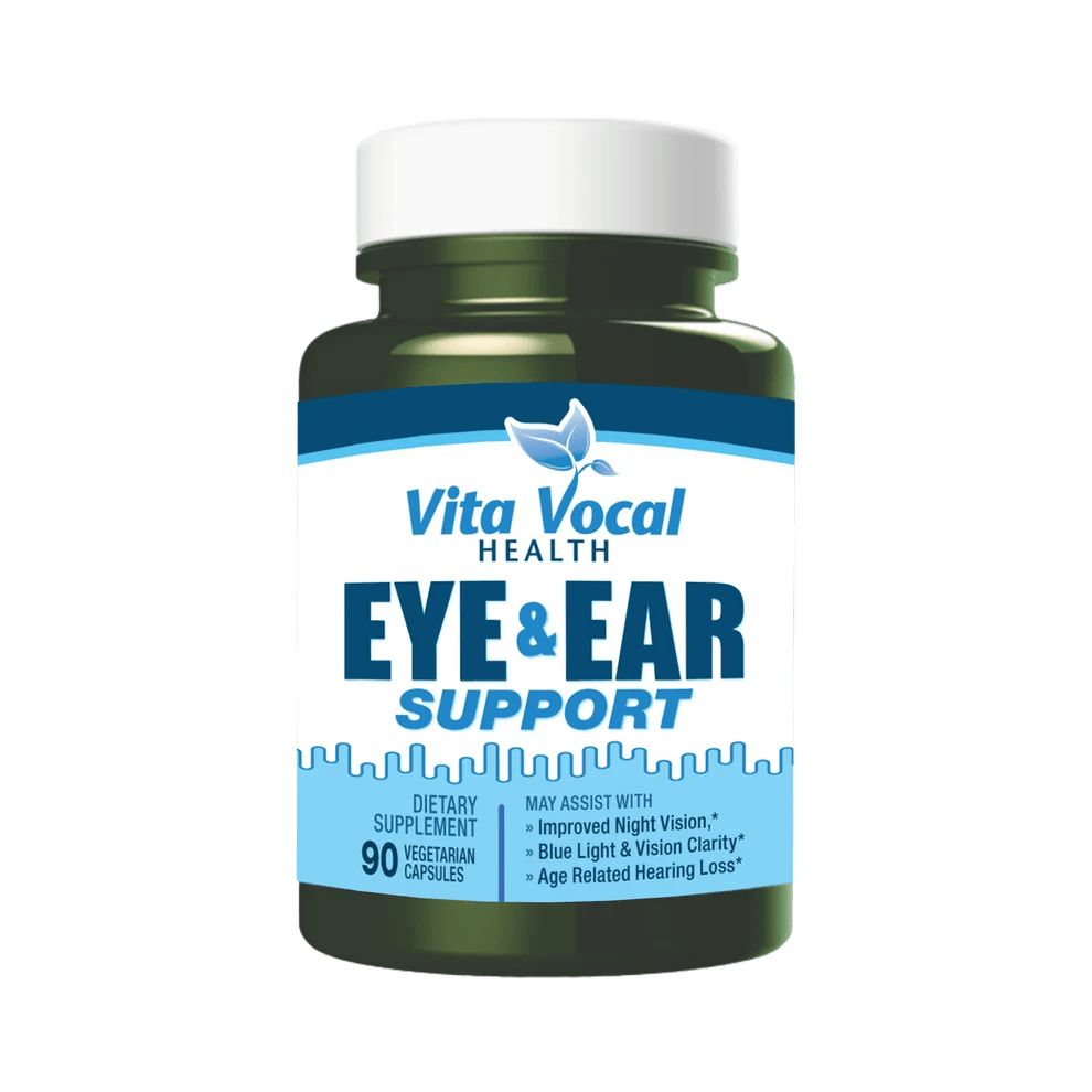 Eye & Ear Support – Vision & Hearing Health Supplement | 90 Vcaps
